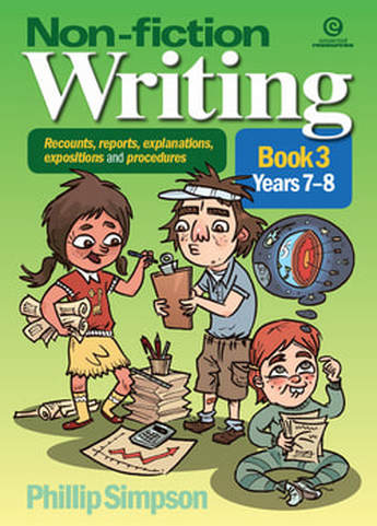 Non-fiction writing for years 7-8